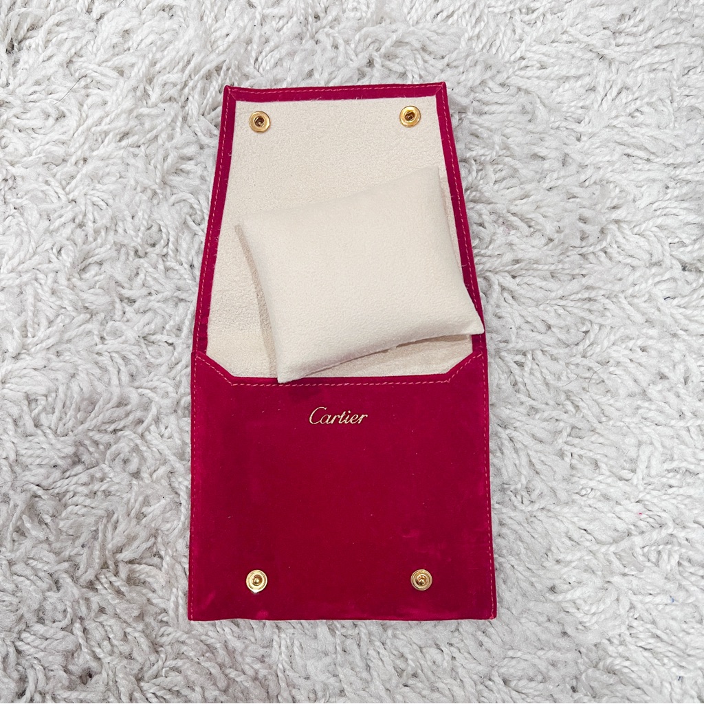 Authentic Cartier Travel Pouch